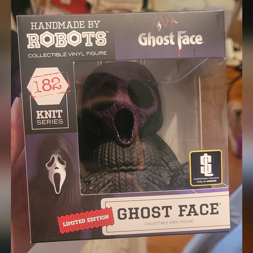 Ghost Face Collectible Vinyl Figure - Purple and Black